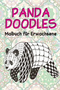 Panda Doodles - Malbuch für Erwachsene