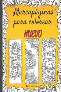 Marcapáginas para colorear