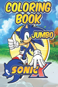 SONIC Jumbo Coloring Book