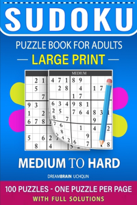 Sudoku Puzzle Book for Adults