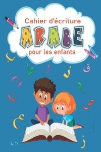 Cahier d'écriture ARABE pour les enfants