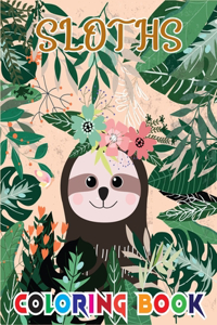 Sloths Coloring Book