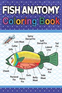 Fish Anatomy Coloring Book