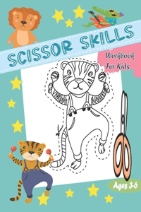 Scissor Skills Workbook for Kids Ages 3-6