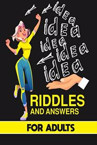 Riddles and Answers for Adults Book