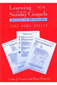 Learning with Sunday Gospels Worksheets: Part I: Advent to Pentecost