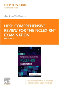 Hesi Comprehensive Review for the Nclex-Rn(r) Examination - Elsevier eBook on Vitalsource (Retail Access Card)