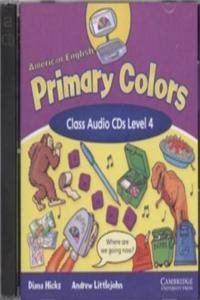 American English Primary Colors 4 Class Audio CDs