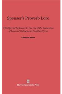 Spenser's Proverb Lore