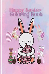 Happy Easter Coloring Book