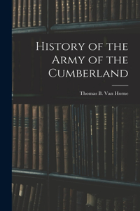 History of the Army of the Cumberland