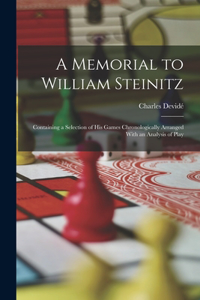 A Memorial to William Steinitz