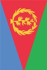 Eritrea Flag Notebook - Eritrean Flag Book - Eritrea Travel Journal