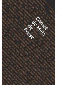 Carnet de Mots de Passe