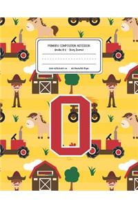 Primary Composition Notebook Grades K-2 Story Journal O