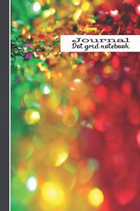 Dot grid notebook journal