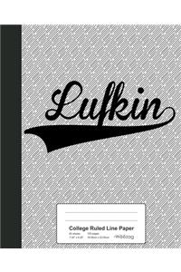College Ruled Line Paper