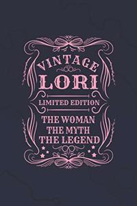 Vintage Lori Limited Edition the Woman the Myth the Legend