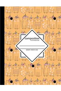 Composition Notebook Graph Paper 5x5
