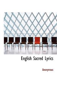 English Sacred Lyrics