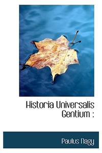 Historia Universalis Gentium