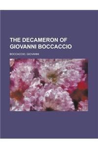 The Decameron of Giovanni Boccaccio
