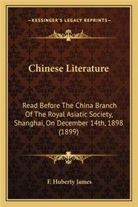 Chinese Literature