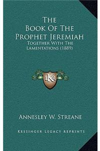 The Book of the Prophet Jeremiah