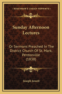 Sunday Afternoon Lectures
