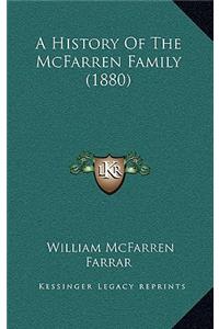 History Of The McFarren Family (1880)