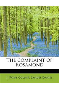 The Complaint of Rosamond