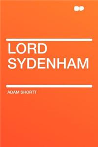 Lord Sydenham