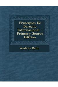 Principios de Derecho Internacional