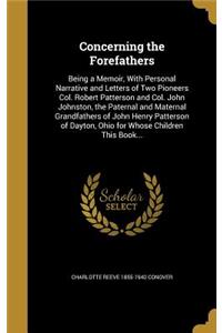 Concerning the Forefathers