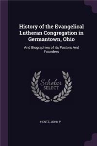 History of the Evangelical Lutheran Congregation in Germantown, Ohio