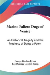 Marino Faliero Doge of Venice