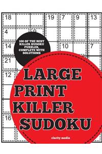 Killer Sudoku Large Print