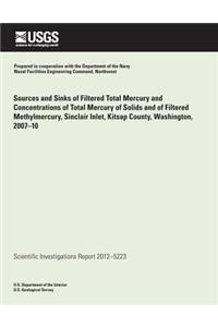 Sources and Sinks of Filtered Total Mercury and Concentrations of Total Mercury of Solids and of Filtered Methylmercury, Sinclair Inlet, Kitsap County, Washington, 2007?10