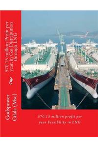 570.15 Million Profit Per Year, in Gas Distribution Through Lng