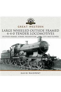 Great Western Large Wheeled Outside Framed 4-4-0 Tender Locomotives
