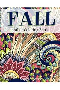 Fall Adult Coloring Book