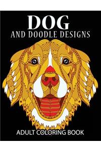 Doodle Dog Coloring books for Adults