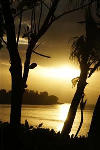 Golden Sunset on a Seychelles Beach in East Africa Journal