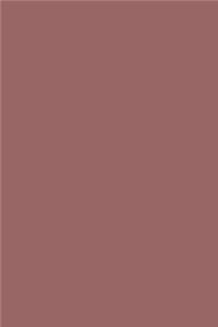 Journal Copper Rose Color Simple Plain Copper Rose