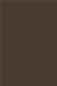 Journal Dark Taupe Color Simple Plain Taupe