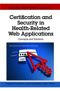 Certification and Security in Health-Related Web Applications