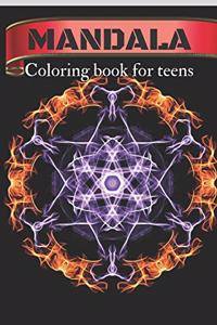 Mandala Coloring Book Teens