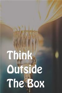 THINK OUTSIDE THE BOX, Positive Notebook
