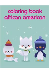 coloring book african american