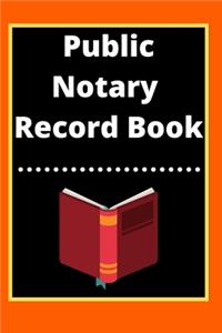 Public Notary Record Book